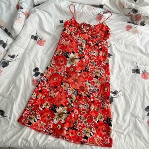 Jolie Vintage floral print dress